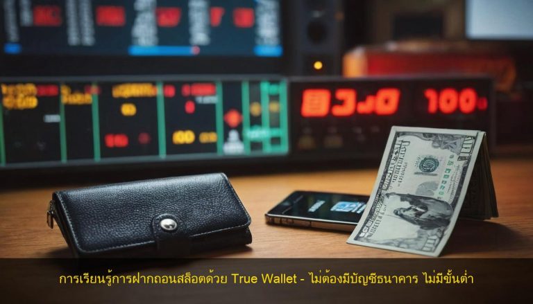 การเรียนรู้การฝากถอนสล็อตด้วย True Wallet – ไม่ต้องมีบัญชีธนาคาร ไม่มีขั้นต่ำ